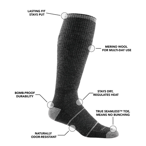 Men's Paul Bunyan Over-the-Calf  Midweight Work Sock