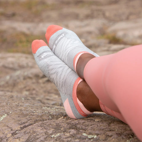 Women's Run No Show Tab Cushioned Ultra-Lightweight Running Socks