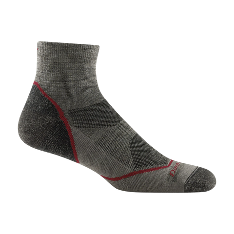 Men's Light Hiker Quarter Lightweight Hiking Socks