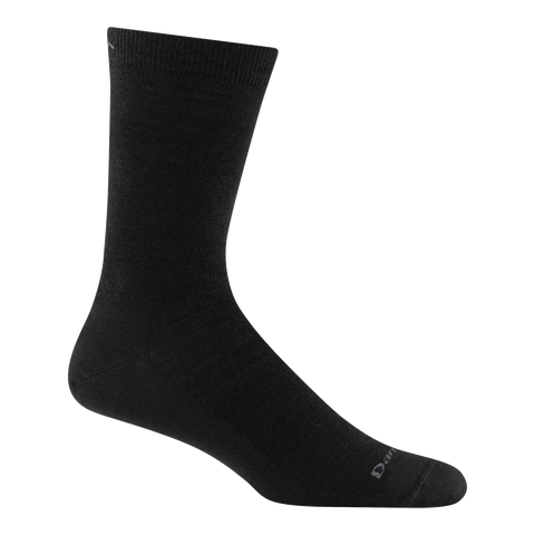 Men's Solid Crew Lightweight Lifestyle Socks