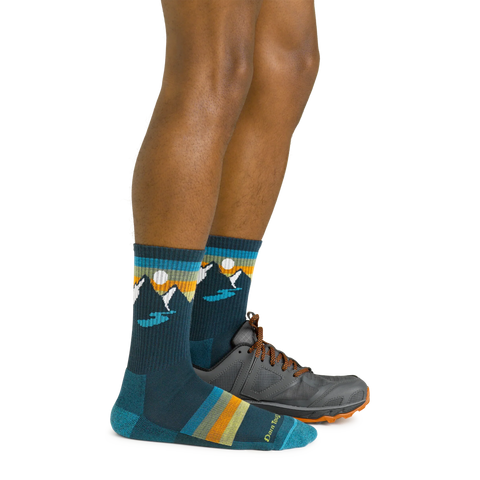Men's Sunset Ridge Micro Crew Lightweight Hiking Socks