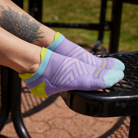 Women's Run No Show Tab Cushioned Ultra-Lightweight Running Socks
