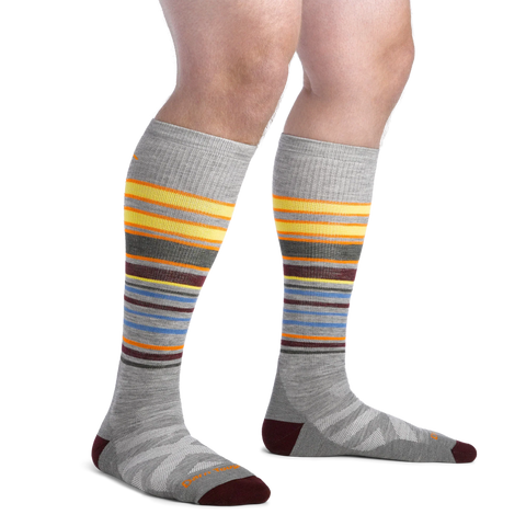 Men's Snowpack Over-the-Calf Midweight Ski & Snowboard Socks