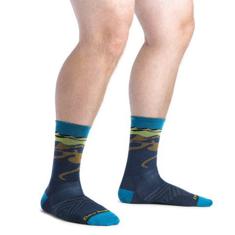 Men's Ridge Runner Micro Crew Ultra-Lightweight Running Socks