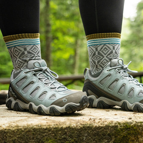 Women's Sobo Micro Crew Lightweight Hiking Socks- Last Chance