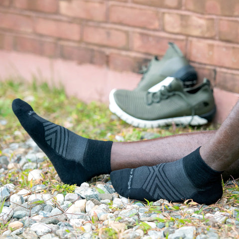 Men's Run Quarter Ultra-Lightweight Running Socks
